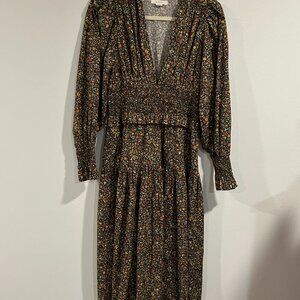 Doen Floral Maxi Dress Size S
